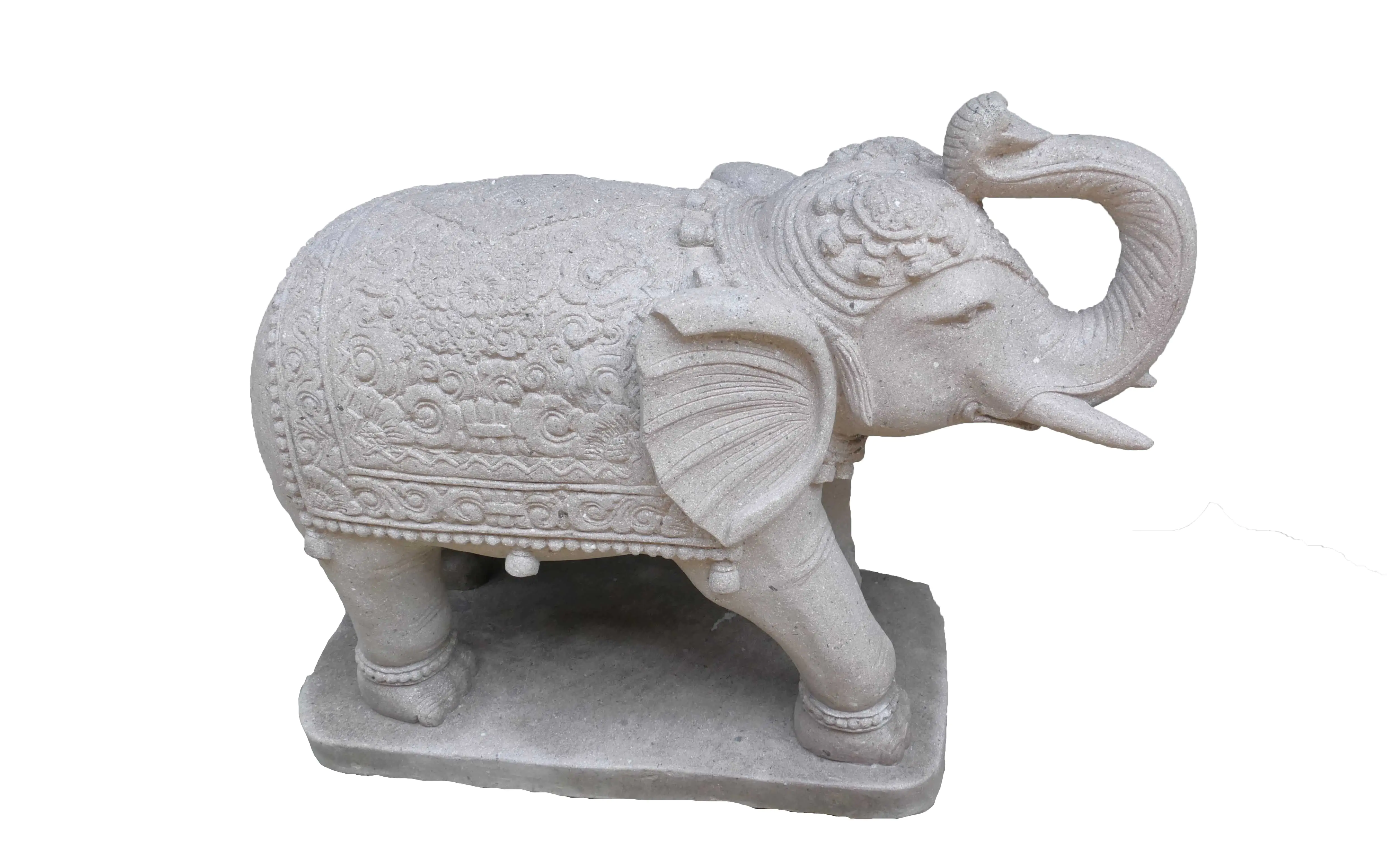  Product image 2 of the product “Indian elephant length approx.100cm, head facing right and right foot forward ”